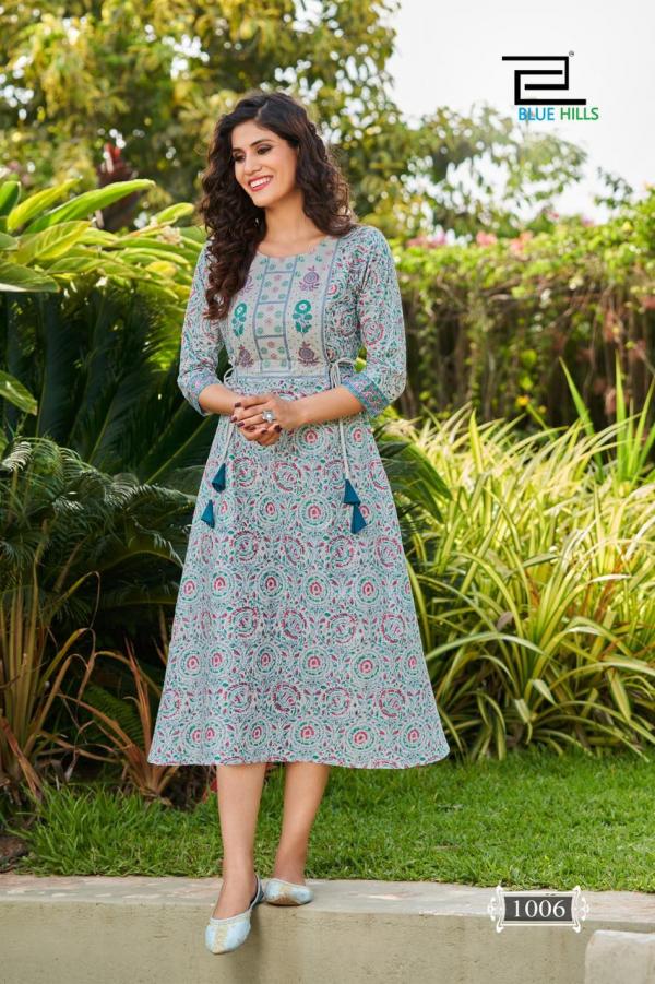 Blue Hills Spicy Vol 1 Summer Special Long Kurti Collection